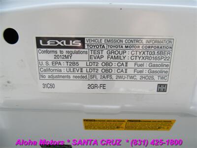 2012 Lexus RX 350   - Photo 40 - Santa Cruz, CA 95060
