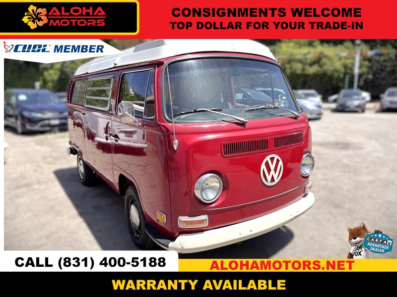 1971 Volkswagen Westfalia Campmobile  