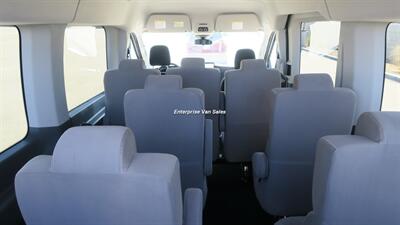 2023 Ford Transit 350 XLT Mid Roof 12 Passenger Captain Seats - Photo 17 - Long Beach, CA 90807