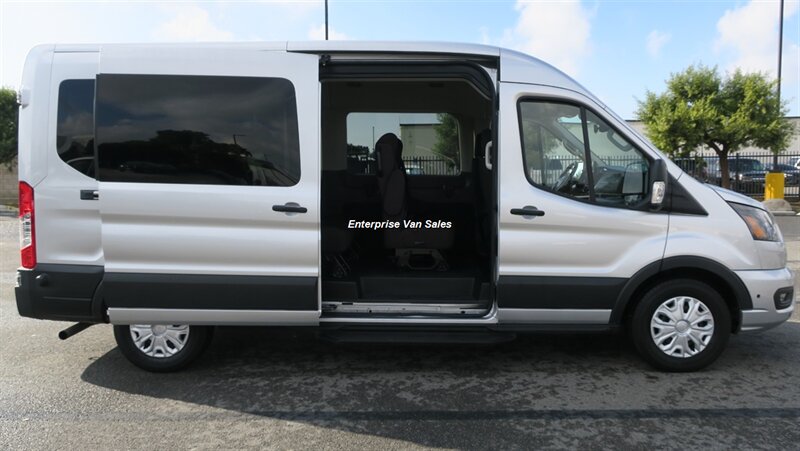 2024 Ford Transit 350 XLT  Mid Roof 10 Passenger Captain Seats