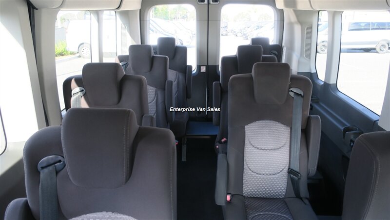 2023 Ford Transit 350 XLT  Mid Roof 10 Passenger Captain Seats