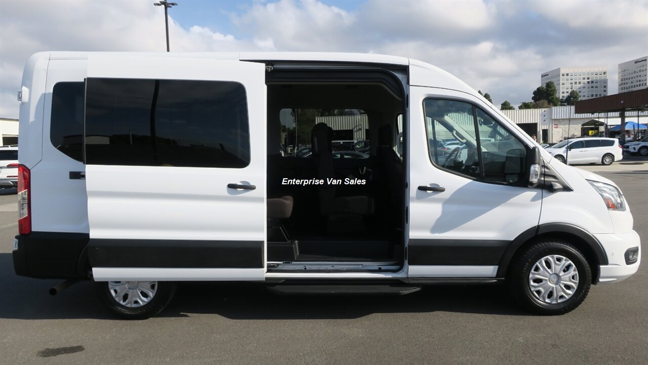 2023 Ford Transit 350 XLT  Mid Roof 10 Passenger Captain Seats - Photo 1 - Long Beach, CA 90807