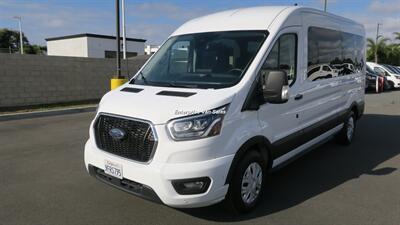 2023 Ford Transit 350 XLT Mid Roof 10 Passenger Captain Seats - Photo 11 - Long Beach, CA 90807