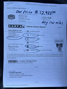 2004 Lexus SC 430   - Photo 15 - Sacramento, CA 95825