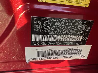 2007 Lexus GS 350 - Photo 20 - Sacramento, CA 95825