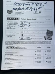 2007 Lexus RX - Photo 19 - Sacramento, CA 95825