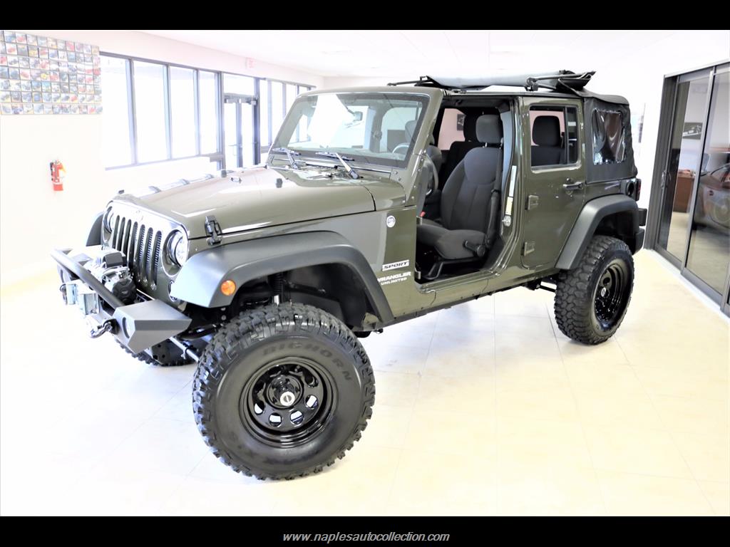 2016 Jeep Wrangler Unlimited Sport   - Photo 2 - Fort Myers, FL 33967