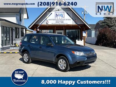 2010 Subaru Forester 2.5X.  Amazingly Low Miles! All Wheel Drive! Runs and Drives! Wagon