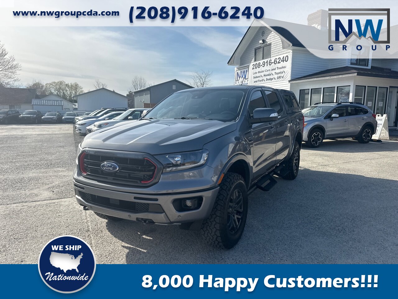 2021 Ford Ranger Lariat.  Tremor Package. 4x4. Matching Canopy. ONLY 10k miles! - Photo 3 - Post Falls, ID 83854