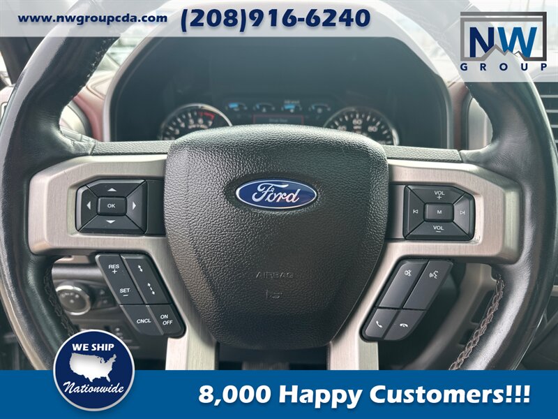 2018 Ford F-150 Platinum.  37k miles, Massage Seats, Twin Panel Sunroof! - Photo 28 - Post Falls, ID 83854
