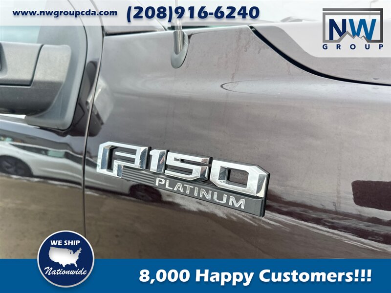 2018 Ford F-150 Platinum.  37k miles, Massage Seats, Twin Panel Sunroof! - Photo 57 - Post Falls, ID 83854