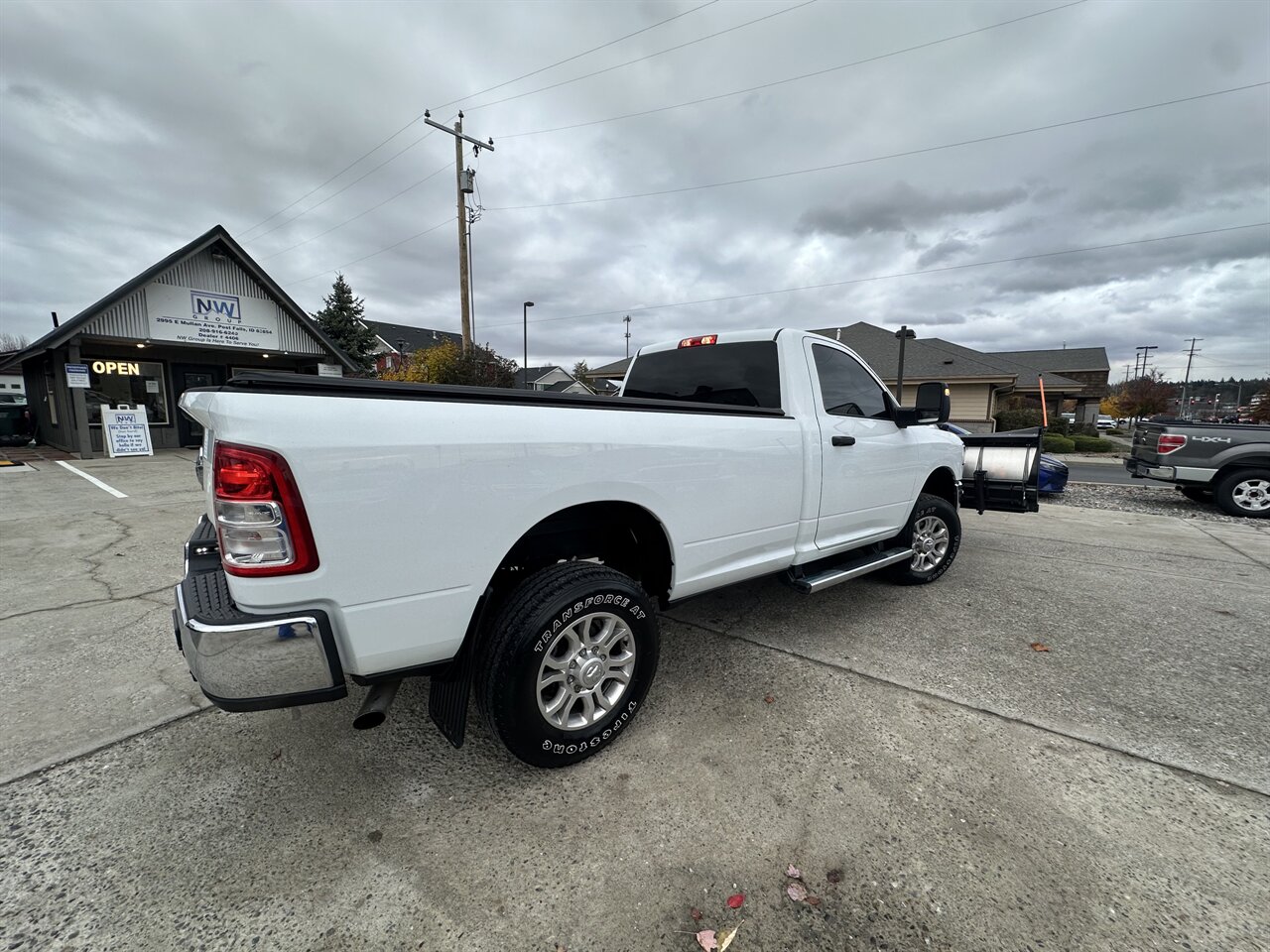 2023 RAM 3500 Tradesman.  $12k Snow Plow Set up!! Amazing Deal!!! No accidents! Ready to Tackle Anything!  • Fully extended: 11 feet  • Extended & curved in: 9.9 Feet - Photo 5 - Post Falls, ID 83854