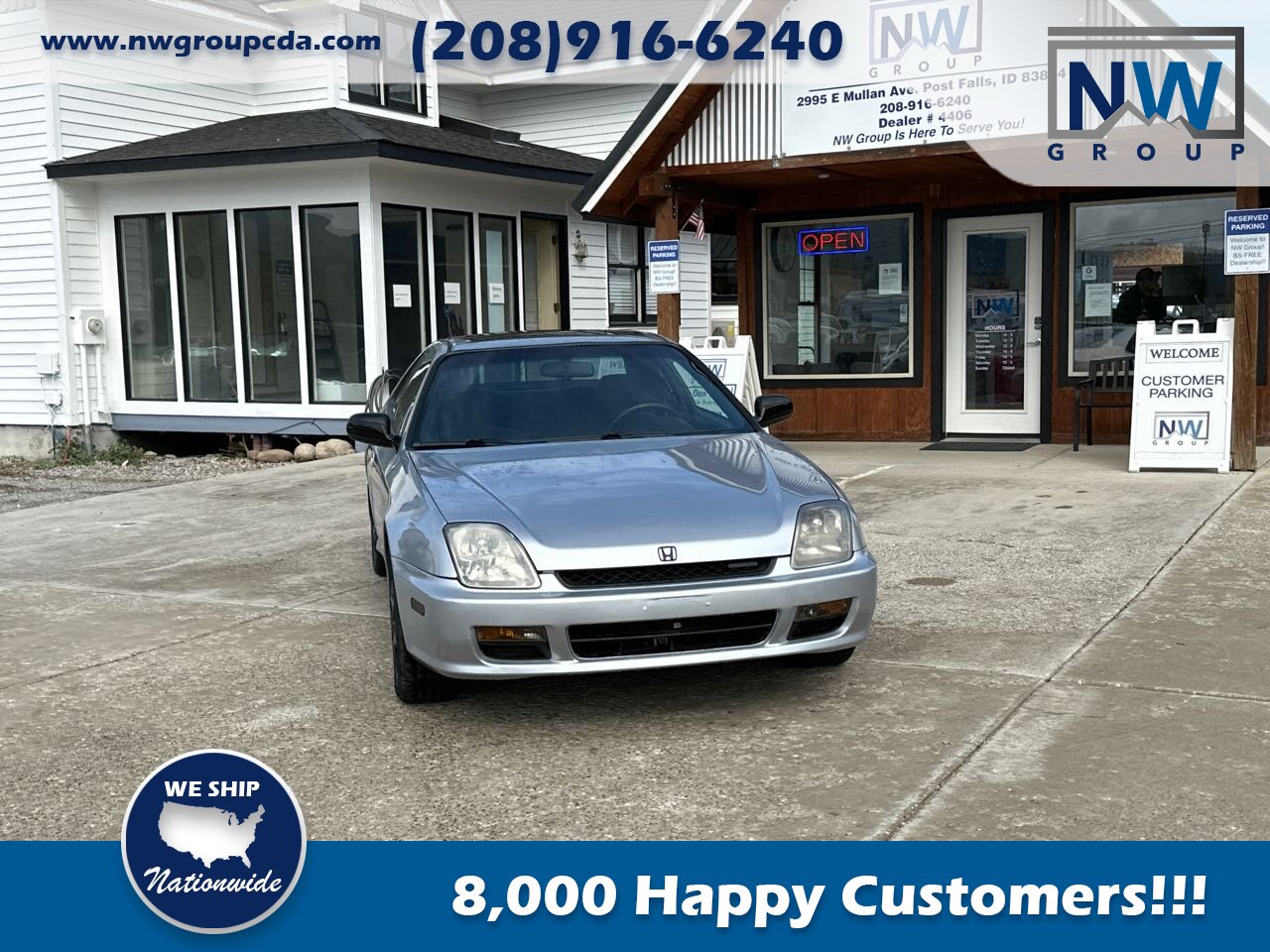 2001 Honda Prelude Type SH.  Replaced: Timing Belt Kit, Clutch Kit, Compression Check and more! - Photo 2 - Post Falls, ID 83854