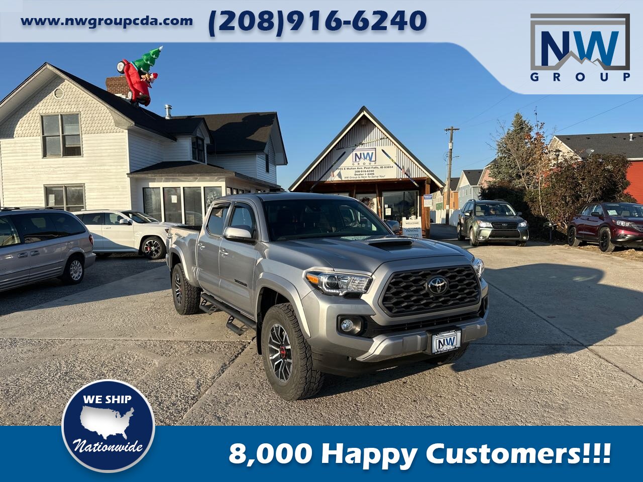 2021 Toyota Tacoma TRD Sport.  Long Bed! Remote Start, Leather, Heated Seats, Sunroof AND MORE! - Photo 2 - Post Falls, ID 83854