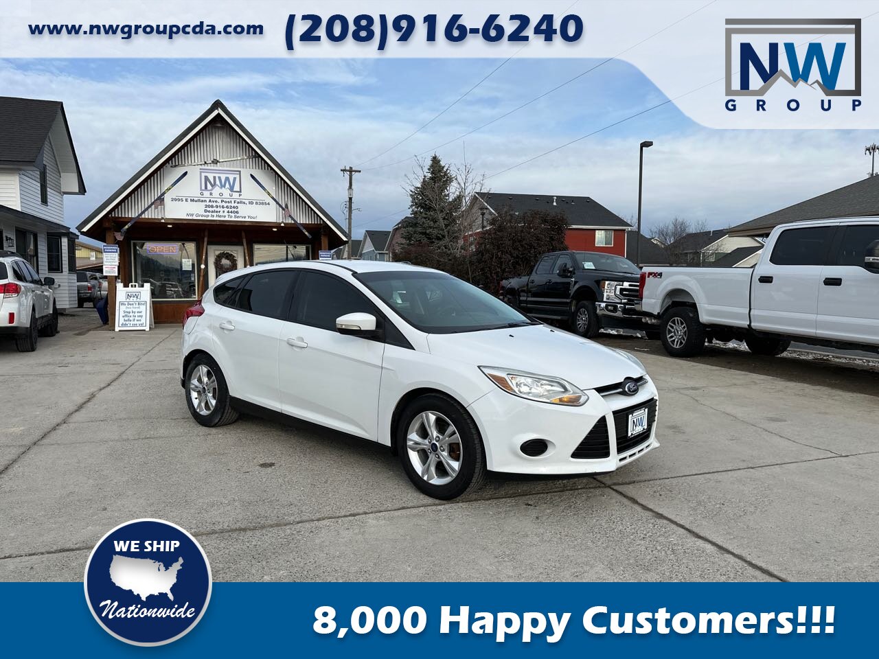 2013 Ford Focus SE  5 Speed Manual, Fun Car and low miles. - Photo 1 - Post Falls, ID 83854