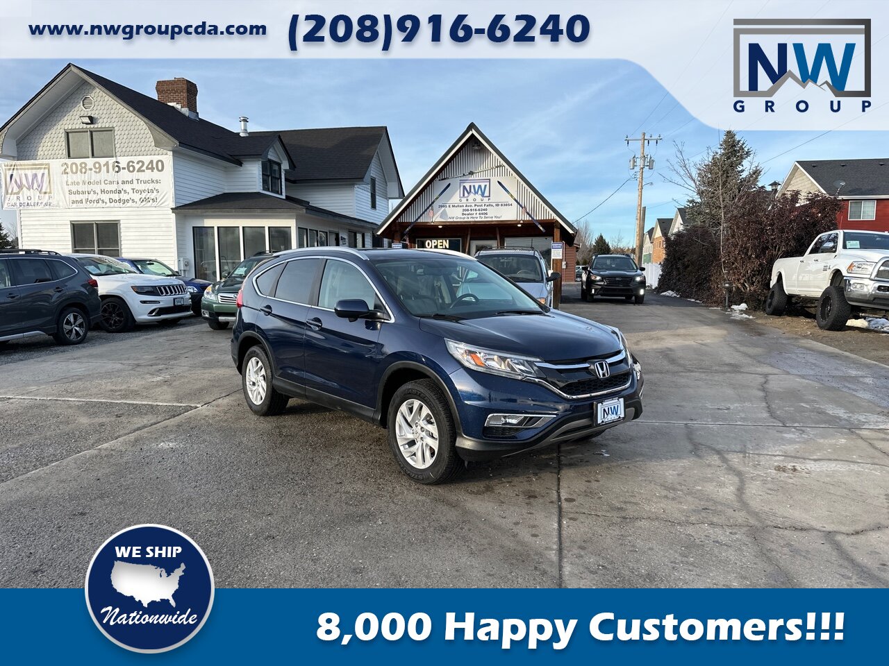 2015 Honda CR-V EX-L  50k miles ONLY! All Wheel Drive, Awesome SUV! - Photo 1 - Post Falls, ID 83854