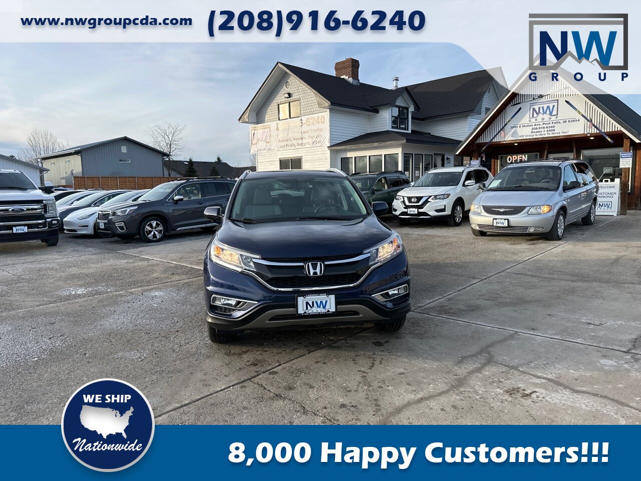 2015 Honda CR-V EX-L  50k miles ONLY! All Wheel Drive, Awesome SUV! - Photo 2 - Post Falls, ID 83854