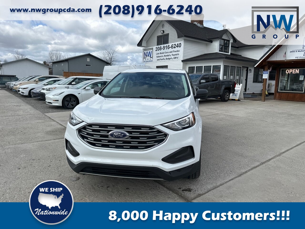 2022 Ford Edge SE  Great Fuel Economy, Low Miles, ALL WHEEL DRIVE - Photo 3 - Post Falls, ID 83854