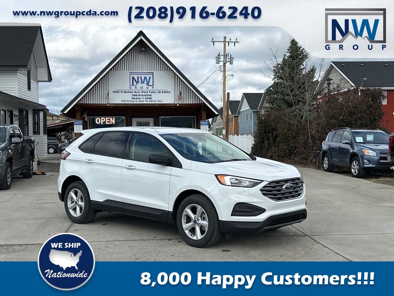 2022 Ford Edge SE  Great Fuel Economy, Low Miles, ALL WHEEL DRIVE - Photo 1 - Post Falls, ID 83854