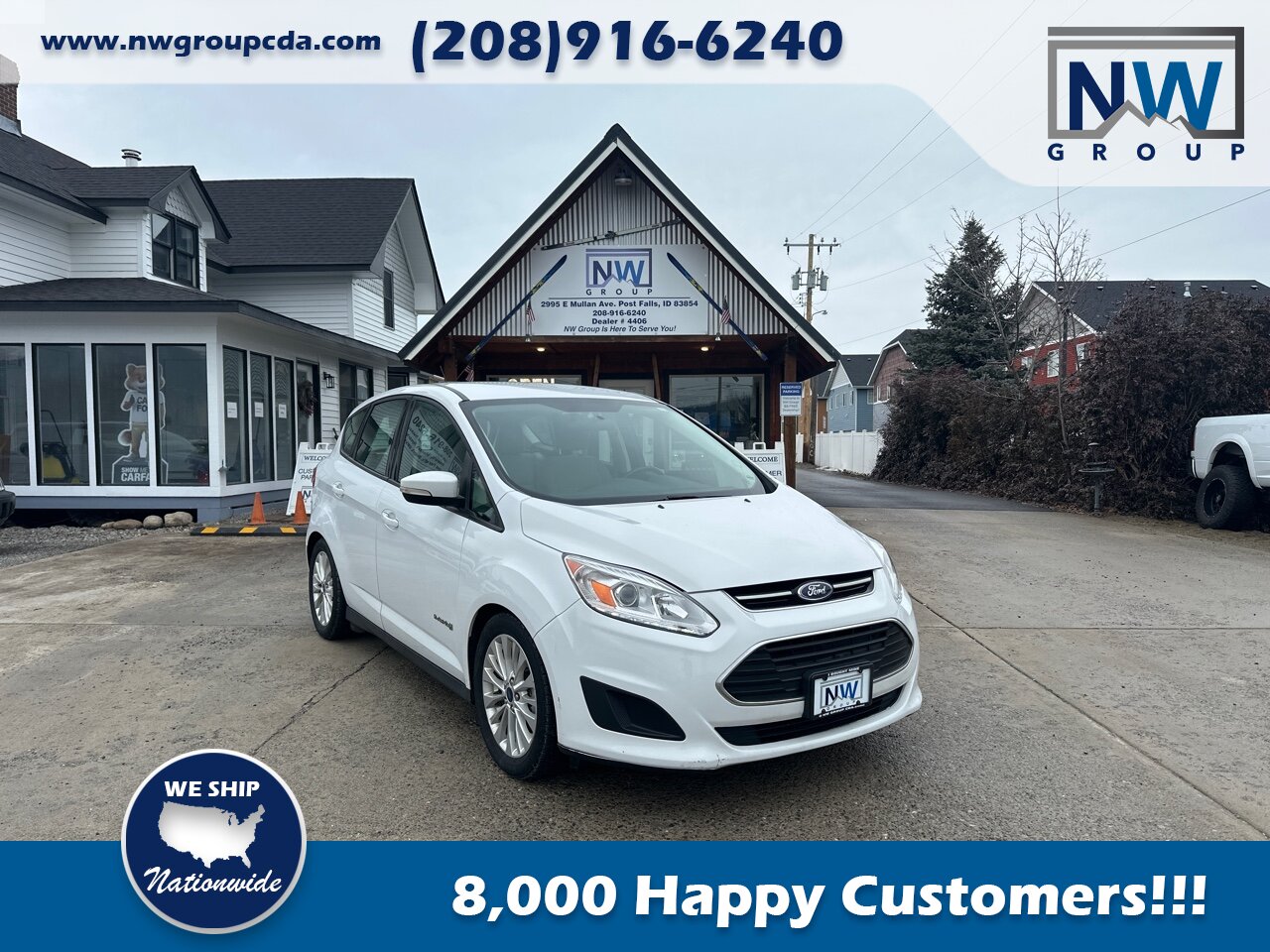2018 Ford C-MAX Hybrid SE  Nice Car! Excellent Mileage, Detailed, Great Commuter! - Photo 1 - Post Falls, ID 83854