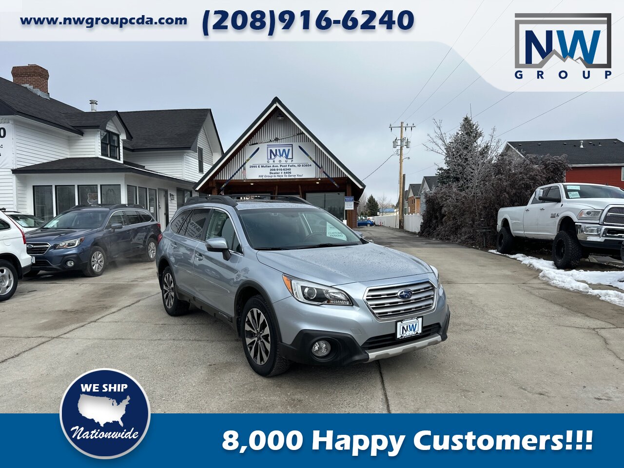 2016 Subaru Outback 3.6R Limited.  Tow package, EyeSight, Sunroof, Loaded! - Photo 1 - Post Falls, ID 83854