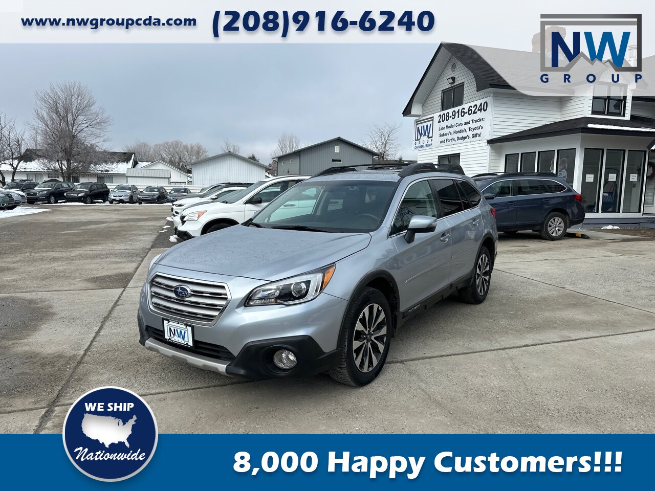 2016 Subaru Outback 3.6R Limited.  Tow package, EyeSight, Sunroof, Loaded! - Photo 3 - Post Falls, ID 83854