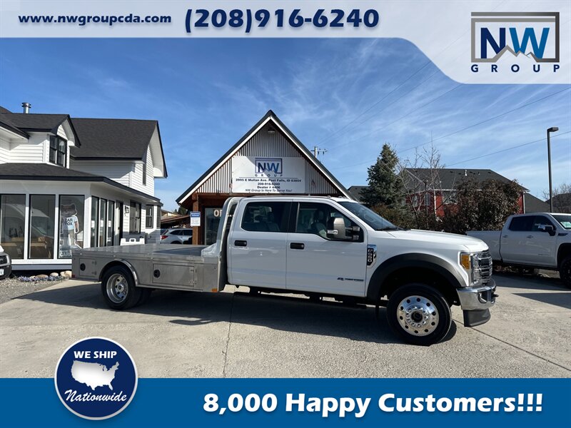 2020 Ford Commercial F-550 Super Duty F550 Chassis & Crew Cab  11.5' CM Truck Beds Aluminum Flat Bed! Heavy Duty Pick Up! Amazing Build, Only 31k miles! - Photo 12 - Post Falls, ID 83854