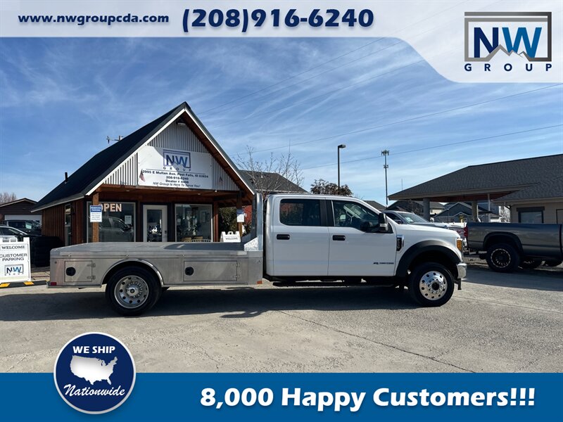 2020 Ford Commercial F-550 Super Duty F550 Chassis & Crew Cab  11.5' CM Truck Beds Aluminum Flat Bed! Heavy Duty Pick Up! Amazing Build, Only 31k miles! - Photo 11 - Post Falls, ID 83854
