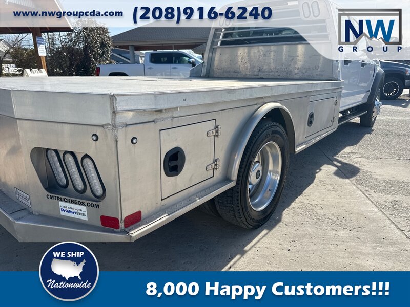 2020 Ford Commercial F-550 Super Duty F550 Chassis & Crew Cab  11.5' CM Truck Beds Aluminum Flat Bed! Heavy Duty Pick Up! Amazing Build, Only 31k miles! - Photo 34 - Post Falls, ID 83854