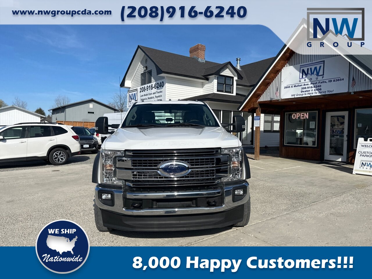 2020 Ford Commercial F-550 Super Duty F550 Chassis & Crew Cab  11.5' CM Truck Beds Aluminum Flat Bed! Heavy Duty Pick Up! Amazing Build, Only 31k miles! - Photo 3 - Post Falls, ID 83854