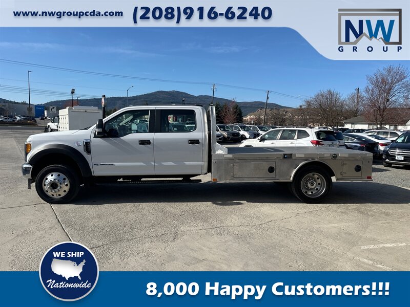 2020 Ford Commercial F-550 Super Duty F550 Chassis & Crew Cab  11.5' CM Truck Beds Aluminum Flat Bed! Heavy Duty Pick Up! Amazing Build, Only 31k miles! - Photo 6 - Post Falls, ID 83854