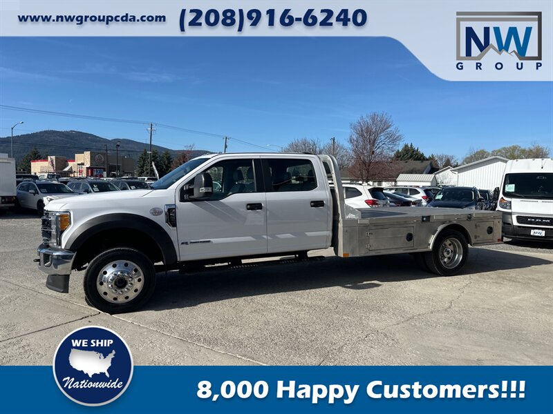 2020 Ford Commercial F-550 Super Duty F550 Chassis & Crew Cab  11.5' CM Truck Beds Aluminum Flat Bed! Heavy Duty Pick Up! Amazing Build, Only 31k miles! - Photo 5 - Post Falls, ID 83854