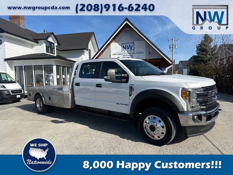 2020 Ford Commercial F-550 Super Duty F550 Chassis & Crew Cab  11.5' CM Truck Beds Aluminum Flat Bed! Heavy Duty Pick Up! Amazing Build, Only 31k miles! - Photo 13 - Post Falls, ID 83854