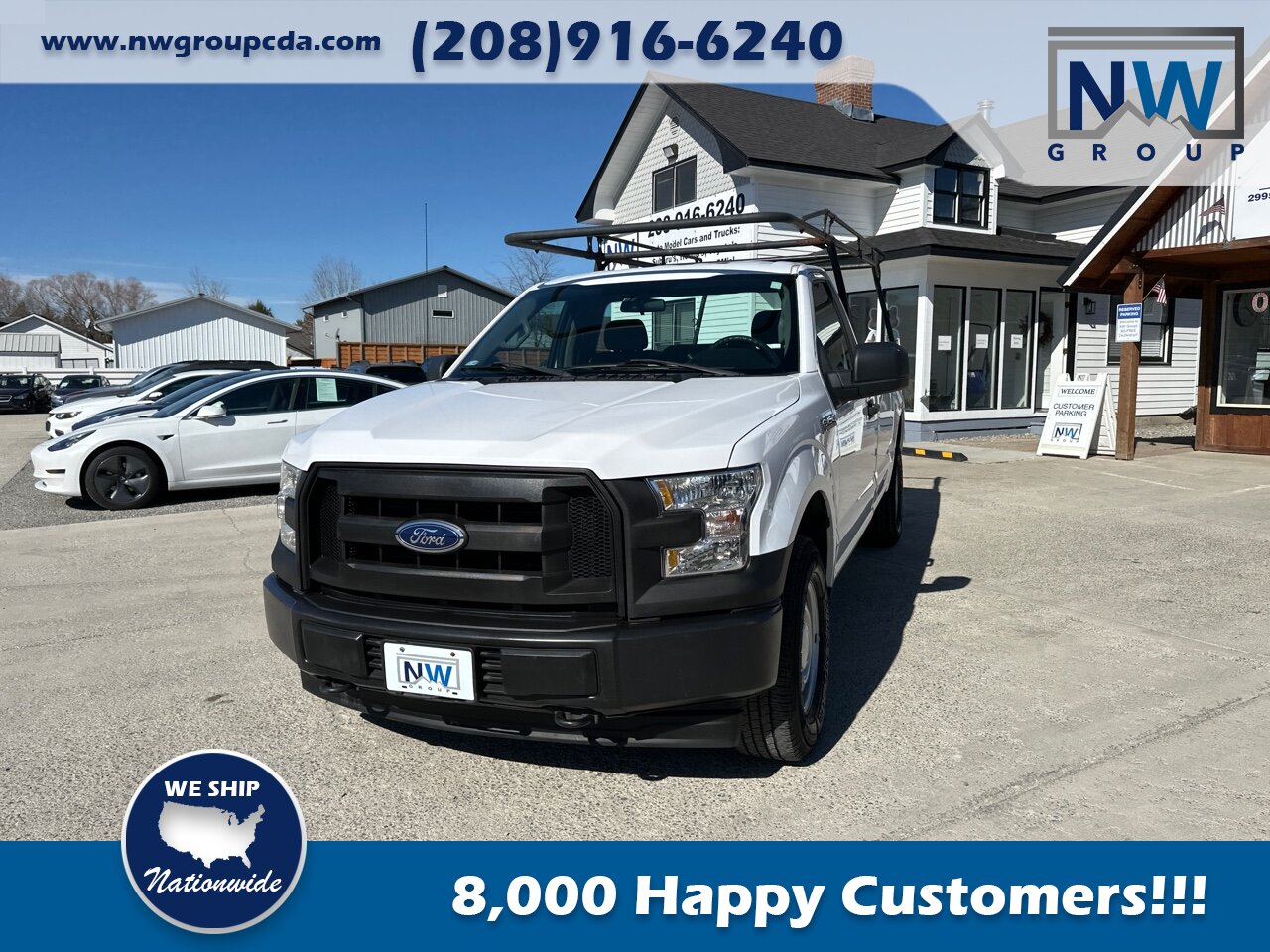 2017 Ford F-150 XL.  5.0L V8, 4x4, Very Rare! Long Bed with Accessory Rack! - Photo 3 - Post Falls, ID 83854