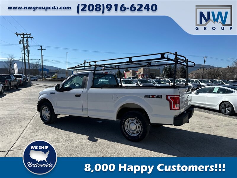 2017 Ford F-150 XL.  5.0L V8, 4x4, Very Rare! Long Bed with Accessory Rack! - Photo 7 - Post Falls, ID 83854