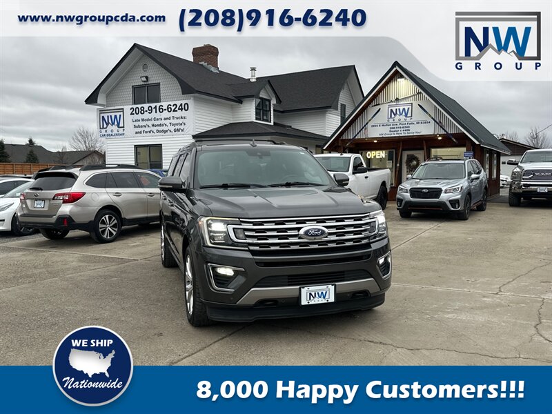 2018 Ford Expedition MAX Limited  8 Passenger, Panoramic Sunroof, 4x4! - Photo 76 - Post Falls, ID 83854