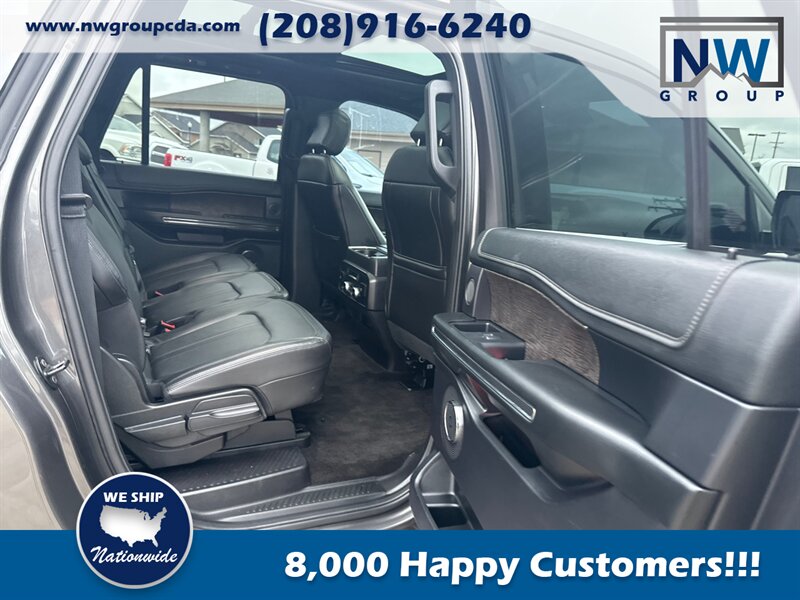 2018 Ford Expedition MAX Limited  8 Passenger, Panoramic Sunroof, 4x4! - Photo 46 - Post Falls, ID 83854