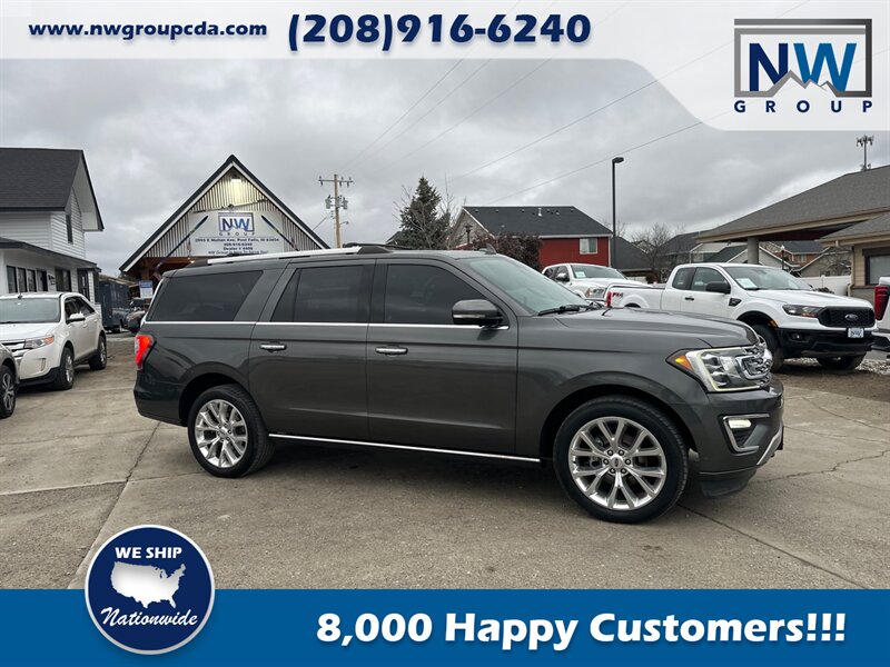 2018 Ford Expedition MAX Limited  8 Passenger, Panoramic Sunroof, 4x4! - Photo 20 - Post Falls, ID 83854