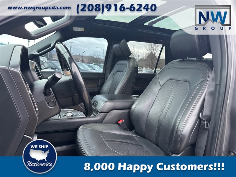 2018 Ford Expedition MAX Limited  8 Passenger, Panoramic Sunroof, 4x4! - Photo 10 - Post Falls, ID 83854