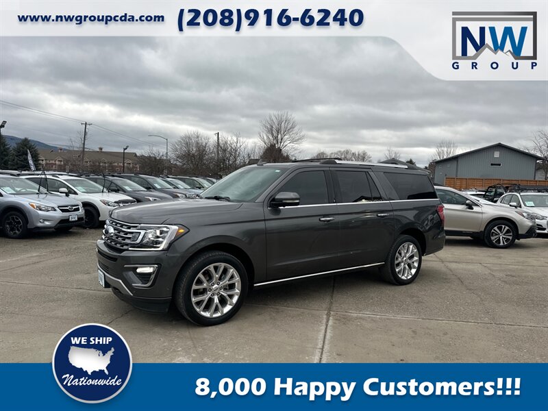 2018 Ford Expedition MAX Limited  8 Passenger, Panoramic Sunroof, 4x4! - Photo 78 - Post Falls, ID 83854