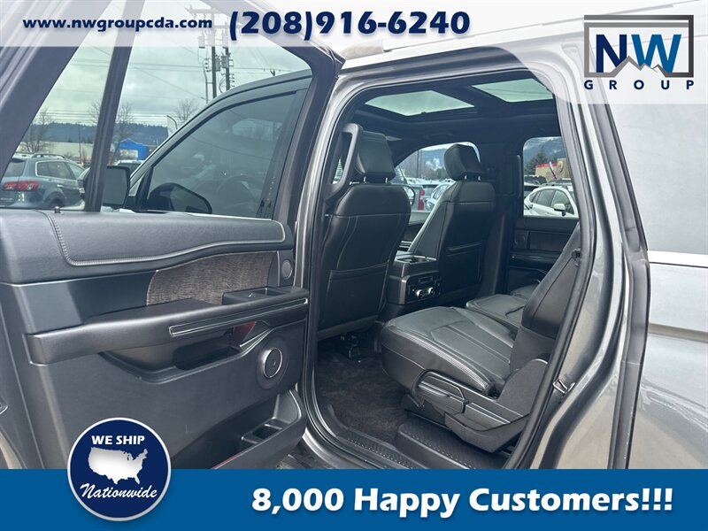 2018 Ford Expedition MAX Limited  8 Passenger, Panoramic Sunroof, 4x4! - Photo 38 - Post Falls, ID 83854