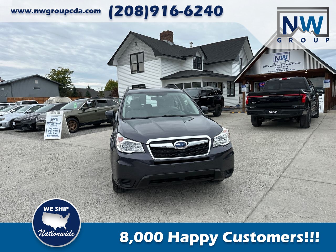 2015 Subaru Forester 2.5i, Low Miles, 45k  AWD, Alloy Wheels, Nice Color Combination! - Photo 2 - Post Falls, ID 83854