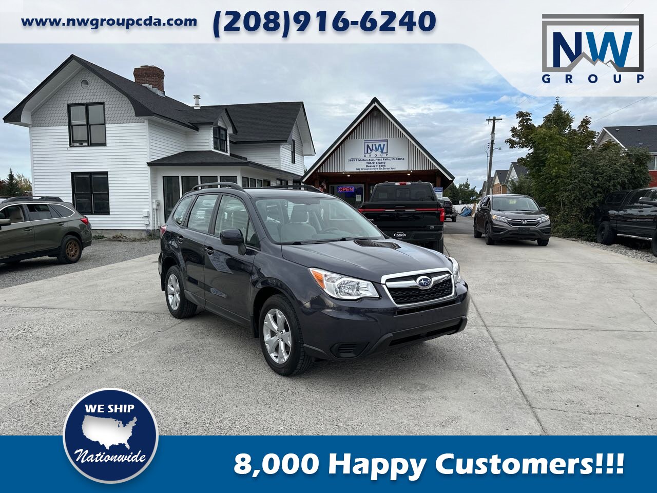 2015 Subaru Forester 2.5i, Low Miles, 45k  AWD, Alloy Wheels, Nice Color Combination! - Photo 1 - Post Falls, ID 83854