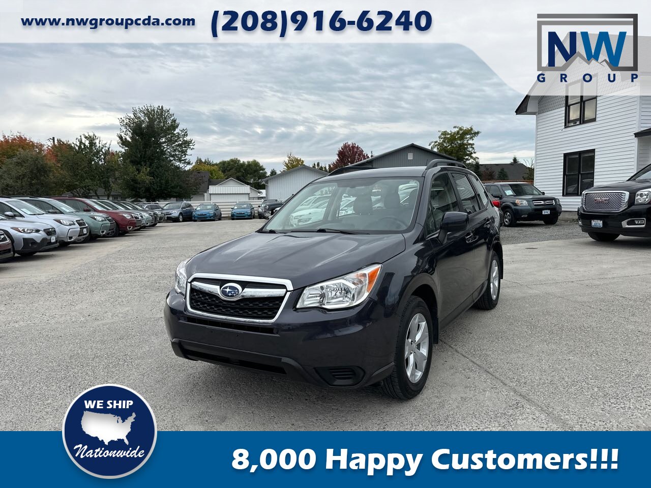 2015 Subaru Forester 2.5i, Low Miles, 45k  AWD, Alloy Wheels, Nice Color Combination! - Photo 3 - Post Falls, ID 83854