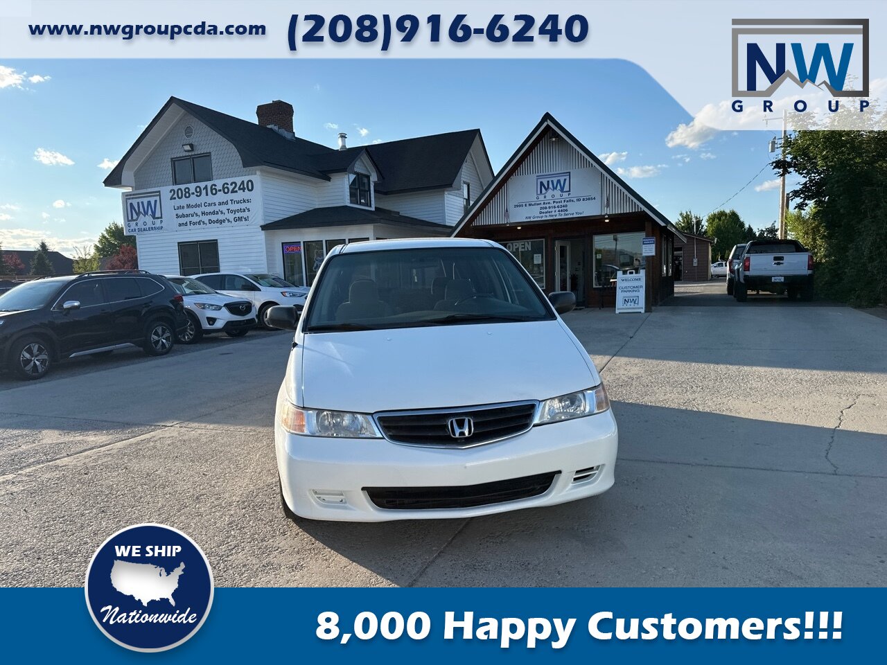 2002 Honda Odyssey LX.  3rd Row Seating! 114k miles. Nice Van! - Photo 3 - Post Falls, ID 83854