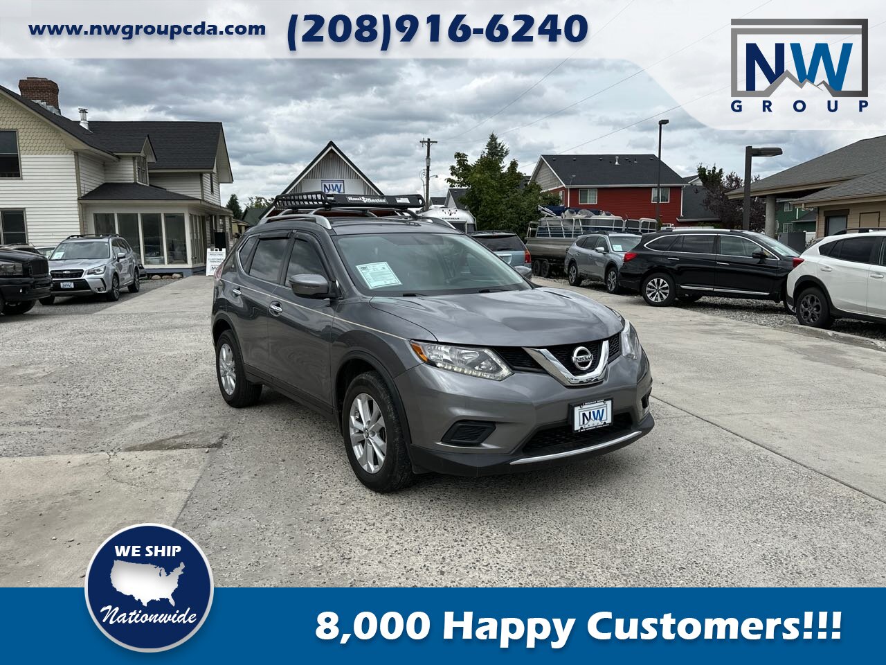 2016 Nissan Rogue SV.  68k miles, All Wheel Drive, Ready for Warm and Cold Weather! - Photo 1 - Post Falls, ID 83854