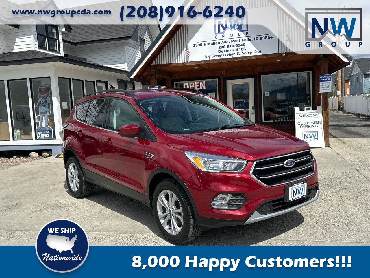 2018 Ford Escape SE  VERY CLEAN!!! LOW MILES!!! - Photo 1 - Post Falls, ID 83854