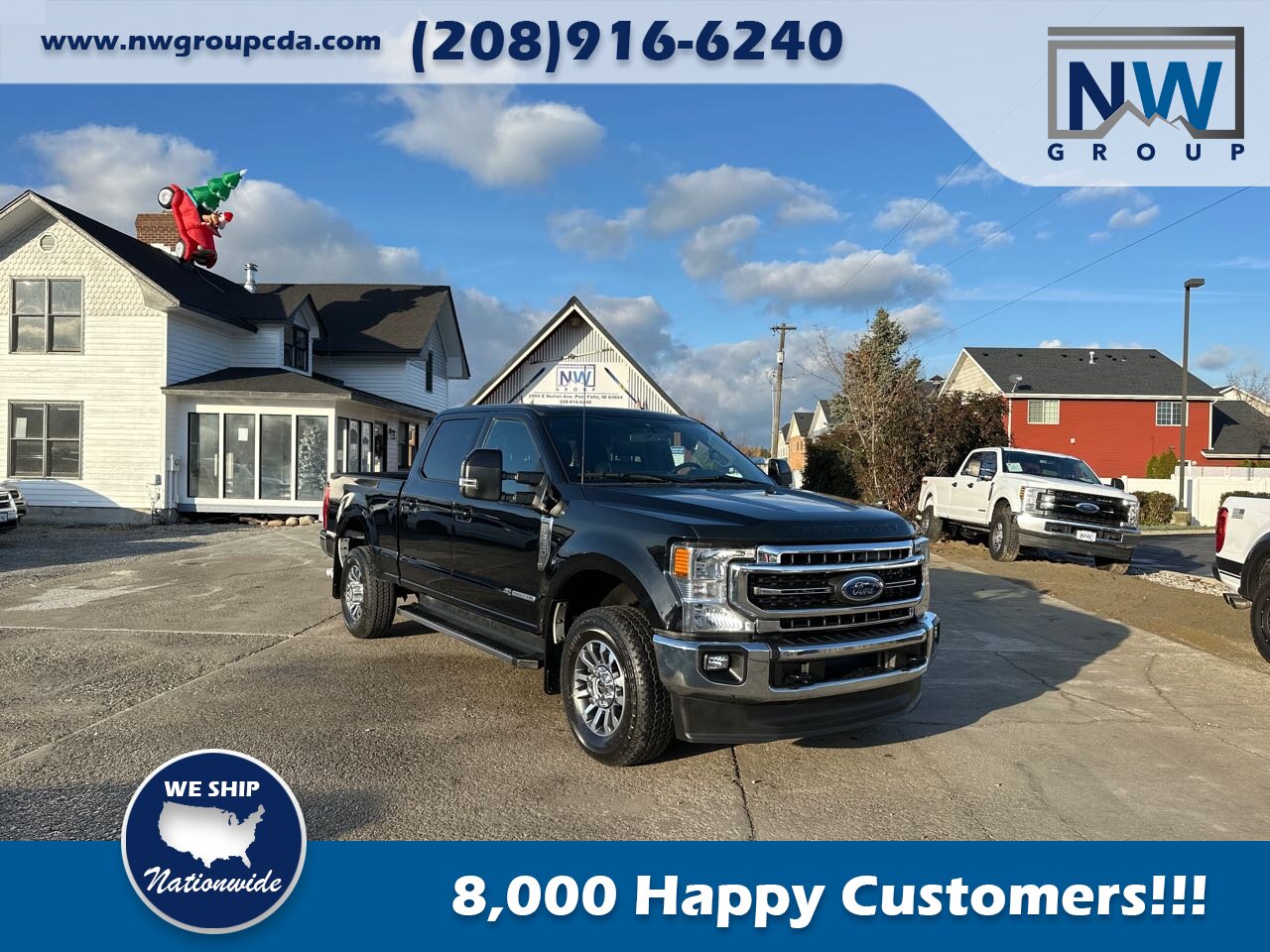 2022 Ford F-350 Super Duty Lariat.  B/O Sound System, Panoramic Sunroof! - Photo 1 - Post Falls, ID 83854
