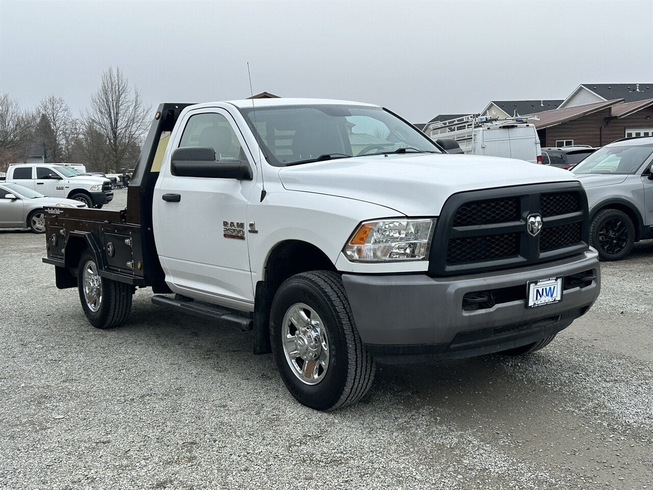 2017 RAM 2500 Tradesman Bradford Built Flat Bed, 74k Miles, Low Miles, Very Clean Truck! - Photo 1 - Post Falls, ID 83854