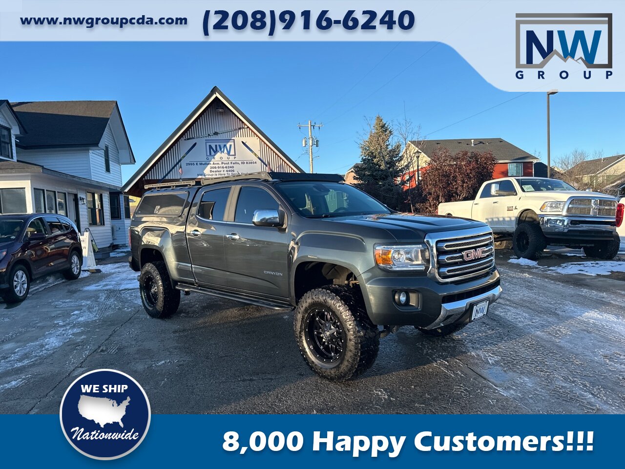 2018 GMC Canyon All Terrain  2.8L Diesel! Lots of Added Extras (Thousands Spent), Lift Kit, Nice Wheels and Tires! - Photo 1 - Post Falls, ID 83854